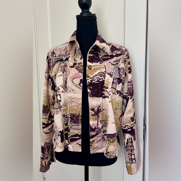 Travel Pattern Jacket - Picture 1 of 6